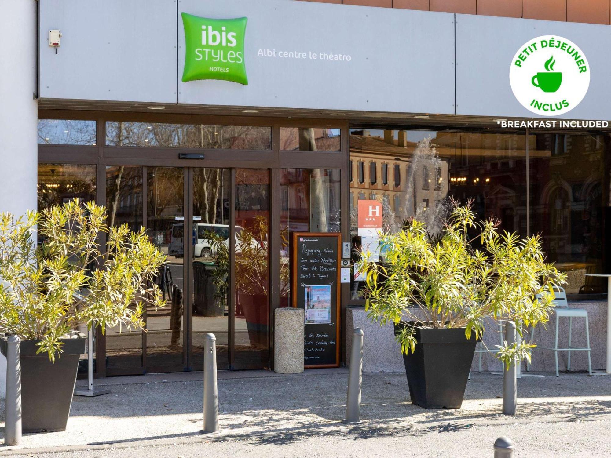 Hotel Ibis Styles Albi Centre Le Theatro Exterior foto